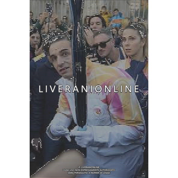 Roma 06 Dicembre 2025 Achille Lauro Tedoforo al colosseo con la Fiamma Olimpica dei Giochi Olimpici Invernali di Milano-Cortina 2026 Nella Foto: Achille Lauro Foto Credit: Andrea Bracaglia- AGENZIA ALDO LIVERANI SAS