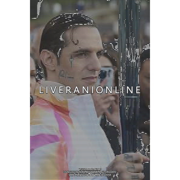 Roma 06 Dicembre 2025 Achille Lauro Tedoforo al colosseo con la Fiamma Olimpica dei Giochi Olimpici Invernali di Milano-Cortina 2026 Nella Foto: Achille Lauro Foto Credit: Andrea Bracaglia- AGENZIA ALDO LIVERANI SAS