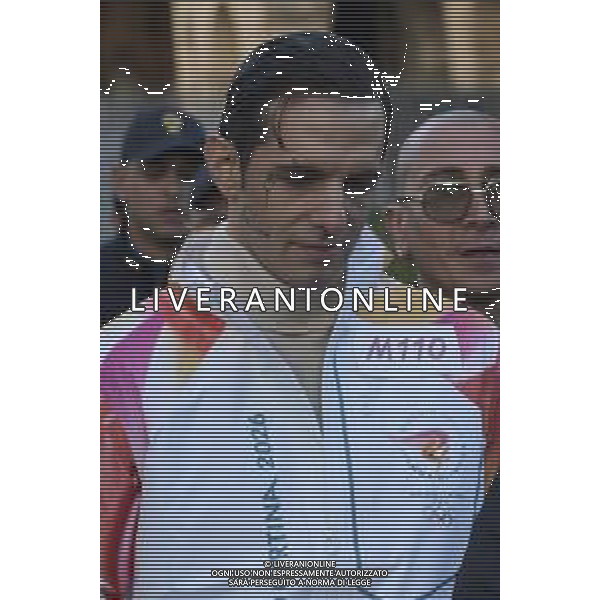 Roma 06 Dicembre 2025 Achille Lauro Tedoforo al colosseo con la Fiamma Olimpica dei Giochi Olimpici Invernali di Milano-Cortina 2026 Nella Foto: Achille Lauro Foto Credit: Andrea Bracaglia- AGENZIA ALDO LIVERANI SAS