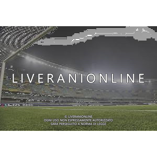 Veduta degli spalti vuoti nel prepartita - Pich view before Hellas Verona FC vs Atalanta BC, 14° Serie A Enilive 2025-26 game at Marcantonio Bentegodi stadium in Verona (VR), Italy, on Dicember 06, 2025. (Photo by Davide Casentini)- AGENZIA ALDO LIVERANI SAS