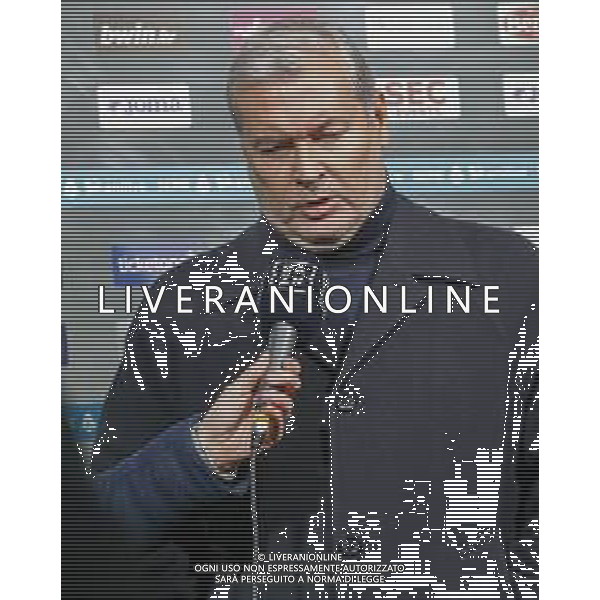 Paolo Zanetti Head Coach of Hellas Verona FC speaks to dazn tv before Hellas Verona FC vs Atalanta BC, 14° Serie A Enilive 2025-26 game at Marcantonio Bentegodi stadium in Verona (VR), Italy, on Dicember 06, 2025. (Photo by Davide Casentini)- AGENZIA ALDO LIVERANI SAS