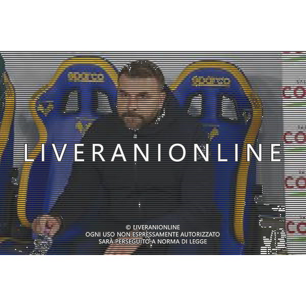 Paolo Zanetti Head Coach of Hellas Verona FC during Hellas Verona FC vs Atalanta BC, 14° Serie A Enilive 2025-26 game at Marcantonio Bentegodi stadium in Verona (VR), Italy, on Dicember 06, 2025. (Photo by Davide Casentini)- AGENZIA ALDO LIVERANI SAS