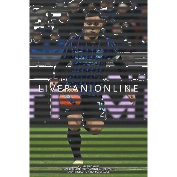 Inter vs Como nella foto Lautaro Martinez (Inter) Milano 06-12-2025 Stadio Giuseppe Meazza - San Siro Inter vs Como Campionato Serie A Enilive - 14a giornata foto Roberto Garavaglia/Agenzia Aldo Liverani sas