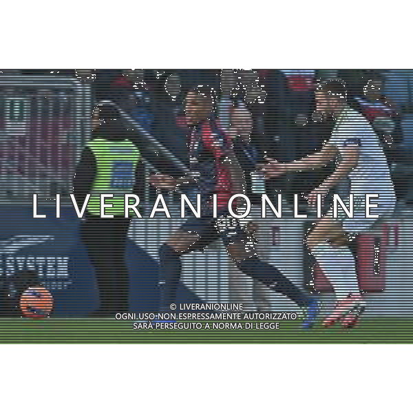 7-12-2025. Cagliari calcio-A.S. Roma, 14° giornta serie A 2025/2026, campionato calcio Italia, stadio Unipol Domus Cagliari. Foto Salvatore Moi/Agenzia Aldo Liverani s.as. Nella foto: Michael Folorunsho Cagliari ©MOI Salvatore - AGENZIA ALDO LIVERANI SAS