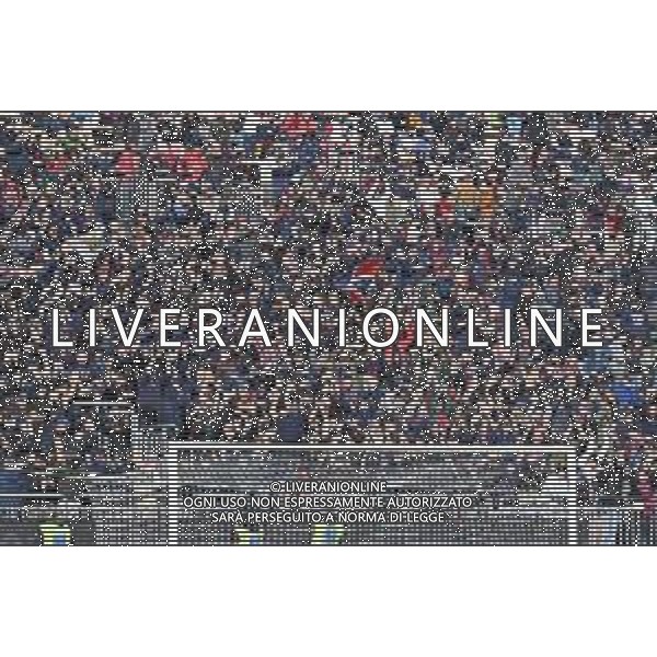 7-12-2025. Cagliari calcio-A.S. Roma, 14° giornta serie A 2025/2026, campionato calcio Italia, stadio Unipol Domus Cagliari. Foto Salvatore Moi/Agenzia Aldo Liverani s.as. Nella foto: Sconvolts, tifosi Cagliari in casa, nella curva nord dello stadio Unipol Domus ©MOI Salvatore - AGENZIA ALDO LIVERANI SAS