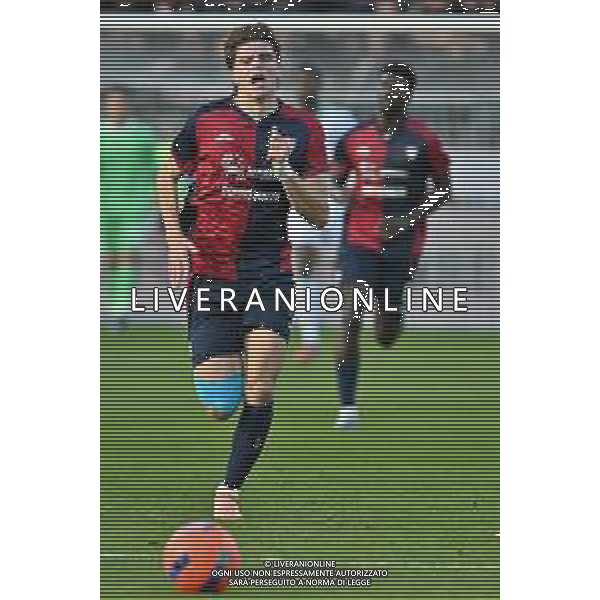 7-12-2025. Cagliari calcio-A.S. Roma, 14° giornta serie A 2025/2026, campionato calcio Italia, stadio Unipol Domus Cagliari. Foto Salvatore Moi/Agenzia Aldo Liverani s.as. Nella foto: marco Palestra Cagliari ©MOI SALVATORE - AGENZIA ALDO LIVERANI SAS