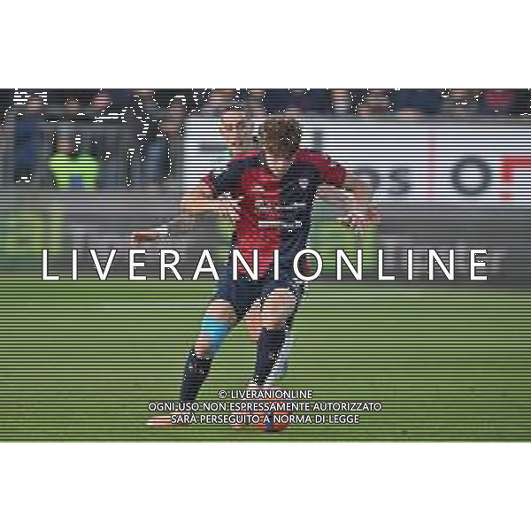 7-12-2025. Cagliari calcio-A.S. Roma, 14° giornta serie A 2025/2026, campionato calcio Italia, stadio Unipol Domus Cagliari. Foto Salvatore Moi/Agenzia Aldo Liverani s.as. Nella foto: marco Palestra Cagliari ©MOI SALVATORE - AGENZIA ALDO LIVERANI SAS