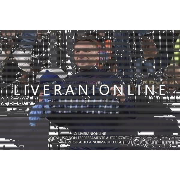 Lazio vs Bologna Campionato Serie A Enilive - 14 Giornata Stadio Olimpico - Roma 07-12-2025 nella foto ciro Immobile sotto la curva dei tifosi della Lazio Foto Federico Gaetano - ag Aldo liverani- AGENZIA ALDO LIVERANI SAS