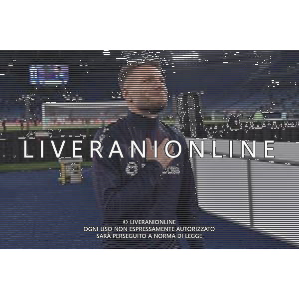 Lazio vs Bologna Campionato Serie A Enilive - 14 Giornata Stadio Olimpico - Roma 07-12-2025 nella foto ciro Immobile sotto la curva nord dei tifosi della Lazio Foto Federico Gaetano - ag Aldo liverani- AGENZIA ALDO LIVERANI SAS