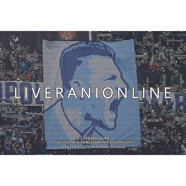 Lazio vs Bologna Campionato Serie A Enilive - 14 Giornata Stadio Olimpico - Roma 07-12-2025 nella foto Gigantografia di Ciro Immobile tifosi lazio Foto Federico Gaetano - ag Aldo liverani- AGENZIA ALDO LIVERANI SAS