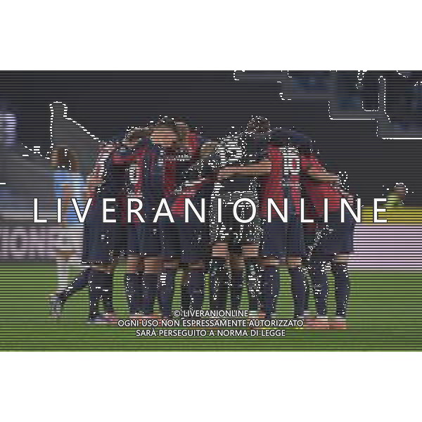Lazio vs Bologna Campionato Serie A Enilive - 14 Giornata Stadio Olimpico - Roma 07-12-2025 nella foto Carica del Bologna in gruppo Foto Federico Gaetano - ag Aldo liverani- AGENZIA ALDO LIVERANI SAS