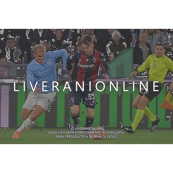 Lazio vs Bologna Campionato Serie A Enilive - 14 Giornata Stadio Olimpico - Roma 07-12-2025 nella foto Isaksen e Miranda Foto Federico Gaetano - ag Aldo liverani- AGENZIA ALDO LIVERANI SAS