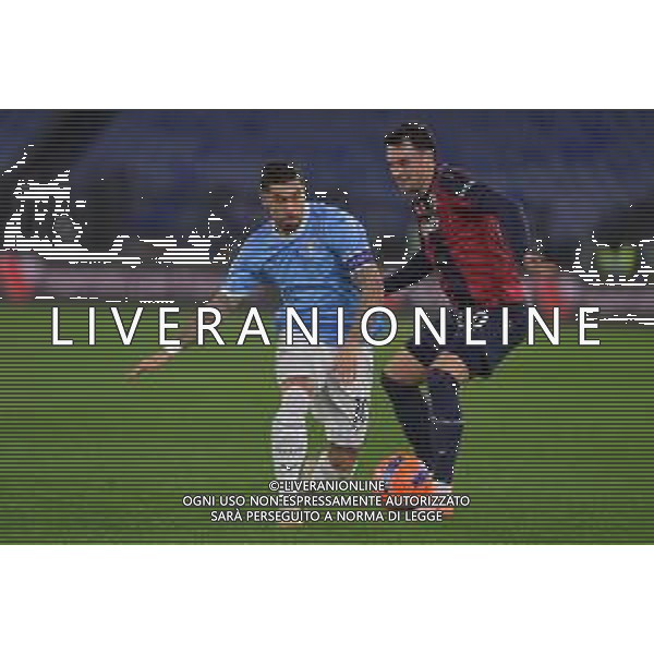 Lazio vs Bologna Campionato Serie A Enilive - 14 Giornata Stadio Olimpico - Roma 07-12-2025 nella foto Zaccagni e Zortea Foto Federico Gaetano - ag Aldo liverani- AGENZIA ALDO LIVERANI SAS