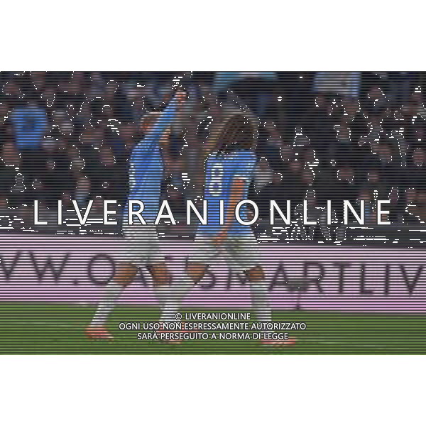 Lazio vs Bologna Campionato Serie A Enilive - 14 Giornata Stadio Olimpico - Roma 07-12-2025 nella foto Esultanza Isaksen Foto Federico Gaetano - ag Aldo liverani- AGENZIA ALDO LIVERANI SAS