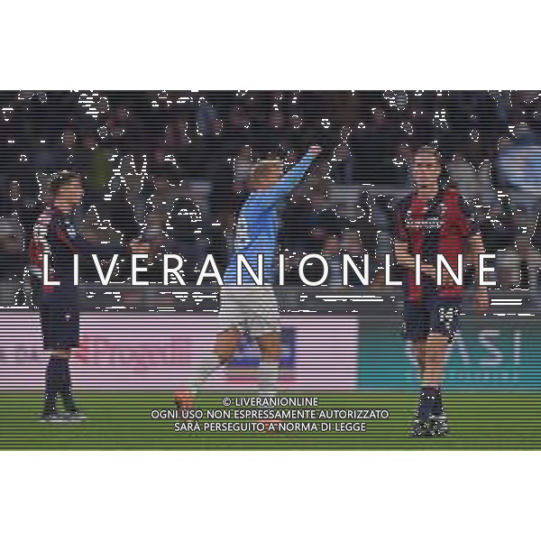 Lazio vs Bologna Campionato Serie A Enilive - 14 Giornata Stadio Olimpico - Roma 07-12-2025 nella foto Esultanza Isaksen Foto Federico Gaetano - ag Aldo liverani- AGENZIA ALDO LIVERANI SAS