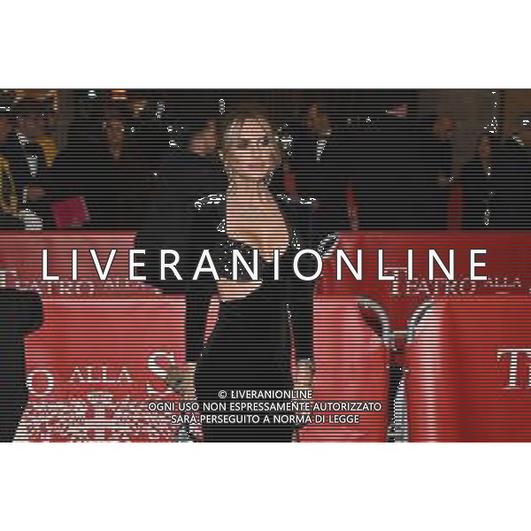 TVRG Prima alla Scala nella foto Michela Persico Milano 07-12-2025 Ingressi di personalita’ e autorita’ in occasione della prima del Teatro alla Scala foto Roberto Garavaglia/Agenzia Aldo Liverani sas