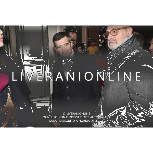 TVRG Prima alla Scala nella foto Maurizio Lupi Milano 07-12-2025 Ingressi di personalita’ e autorita’ in occasione della prima del Teatro alla Scala foto Roberto Garavaglia/Agenzia Aldo Liverani sas