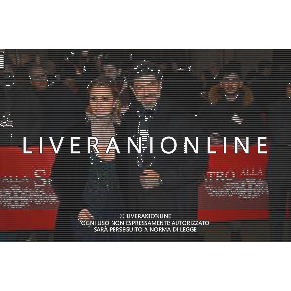 TVRG Prima alla Scala nella foto Anna Ferzetti e Pierfrancesco Favino Milano 07-12-2025 Ingressi di personalita’ e autorita’ in occasione della prima del Teatro alla Scala foto Roberto Garavaglia/Agenzia Aldo Liverani sas