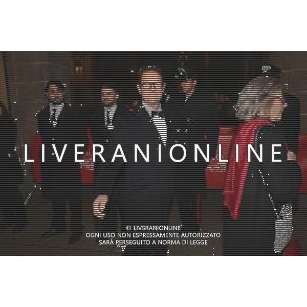 TVRG Prima alla Scala nella foto Fabio Capello Milano 07-12-2025 Ingressi di personalita’ e autorita’ in occasione della prima del Teatro alla Scala foto Roberto Garavaglia/Agenzia Aldo Liverani sas