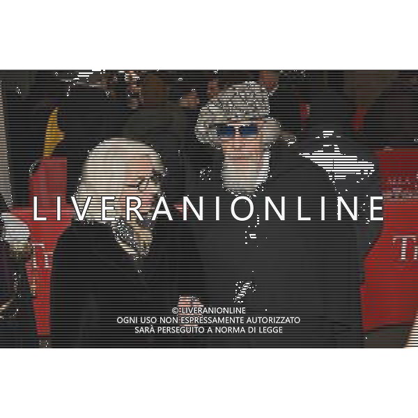 TVRG Prima alla Scala nella foto Roberto D\'Agostino Milano 07-12-2025 Ingressi di personalita’ e autorita’ in occasione della prima del Teatro alla Scala foto Roberto Garavaglia/Agenzia Aldo Liverani sas