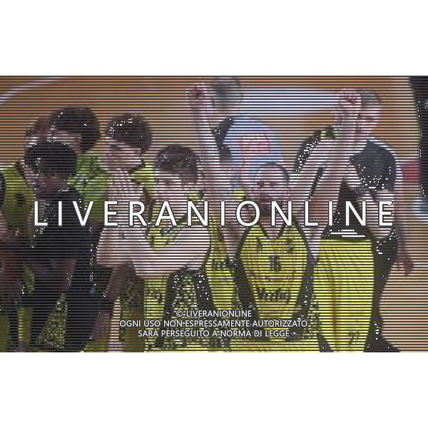 IMOLA 07 12 2025 VIRTUS IMOLA-TEMA SINERGIE FAENZA SERIE B1 NELLA FOTO GIANLUCA GIORGI VIRTUS IMOLA DOPO LA PARTITA VINTA ©SANNA - AGENZIA ALDO LIVERANI SAS