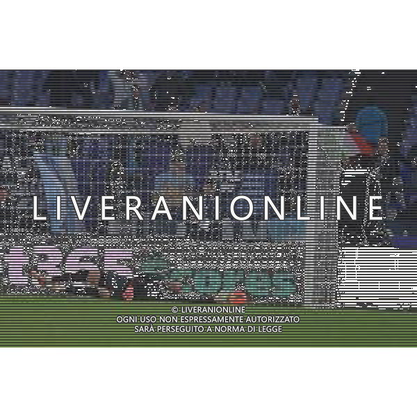 Lazio vs Bologna Campionato Serie A Enilive - 14 Giornata Stadio Olimpico - Roma 07-12-2025 nella foto Ravaglia si oppone a Guendouzi Foto Federico Gaetano - ag Aldo liverani