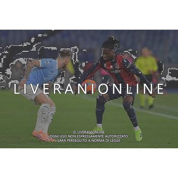 Lazio vs Bologna Campionato Serie A Enilive - 14 Giornata Stadio Olimpico - Roma 07-12-2025 nella foto Lazzari e Rowe Foto Federico Gaetano - ag Aldo liverani