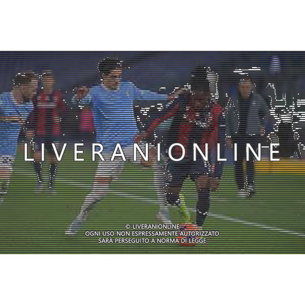 Lazio vs Bologna Campionato Serie A Enilive - 14 Giornata Stadio Olimpico - Roma 07-12-2025 nella foto Cancellieri e Rowe Foto Federico Gaetano - ag Aldo liverani