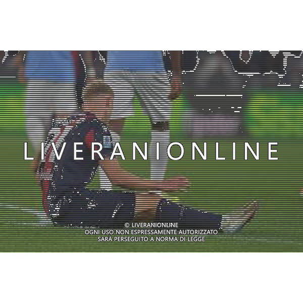 Lazio vs Bologna Campionato Serie A Enilive - 14 Giornata Stadio Olimpico - Roma 07-12-2025 nella foto Delusione Odgaard Foto Federico Gaetano - ag Aldo liverani