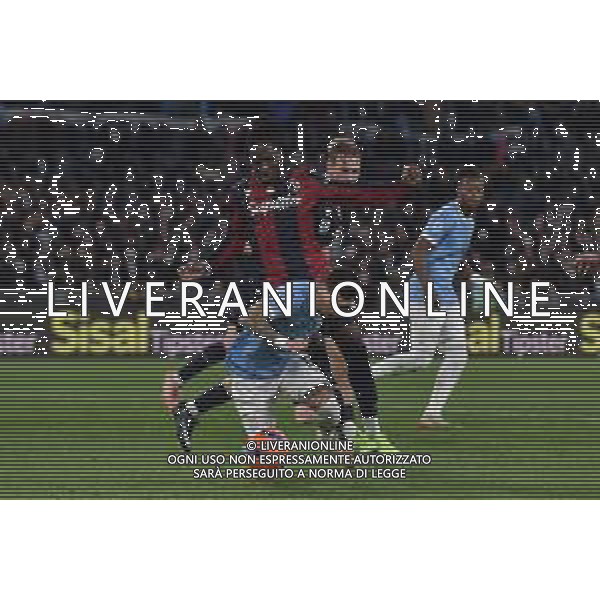 Lazio vs Bologna Campionato Serie A Enilive - 14 Giornata Stadio Olimpico - Roma 07-12-2025 nella foto Rowe e Zaccagni Foto Federico Gaetano - ag Aldo liverani