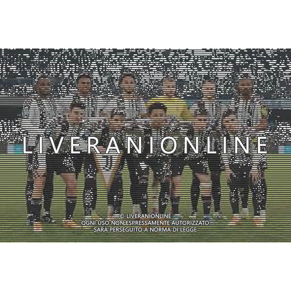 TVPM Napoli, Juventus Nella Foto: Formazione Juventus squadra Foto Mosca, Ag.Liverani -TVPM Napoli - Juventus Campionato Calcio Serie A 07.12.2025