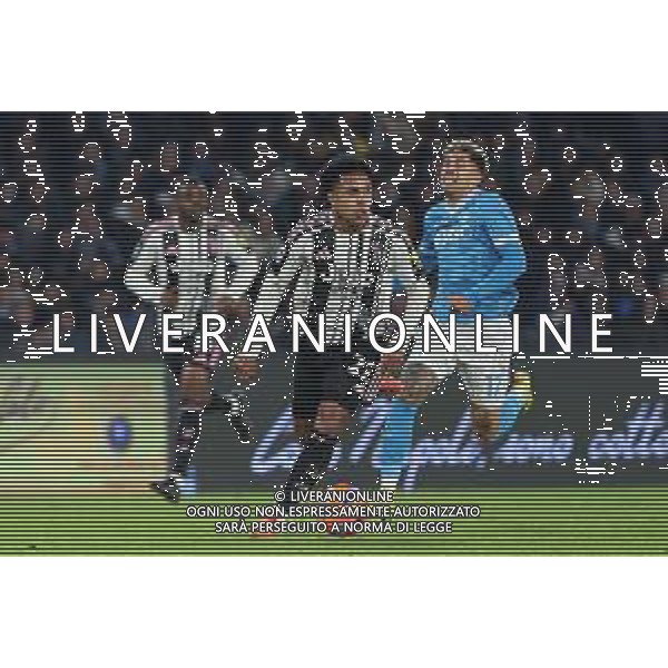 TVPM Napoli, Juventus Nella Foto: Weston McKennie, Mathias Olivera Foto Mosca, Ag.Liverani -TVPM Napoli - Juventus Campionato Calcio Serie A 07.12.2025
