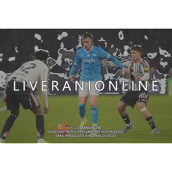 TVPM Napoli, Juventus Nella Foto: Sam Beukema, Kenan Yildiz Foto Mosca, Ag.Liverani -TVPM Napoli - Juventus Campionato Calcio Serie A 07.12.2025