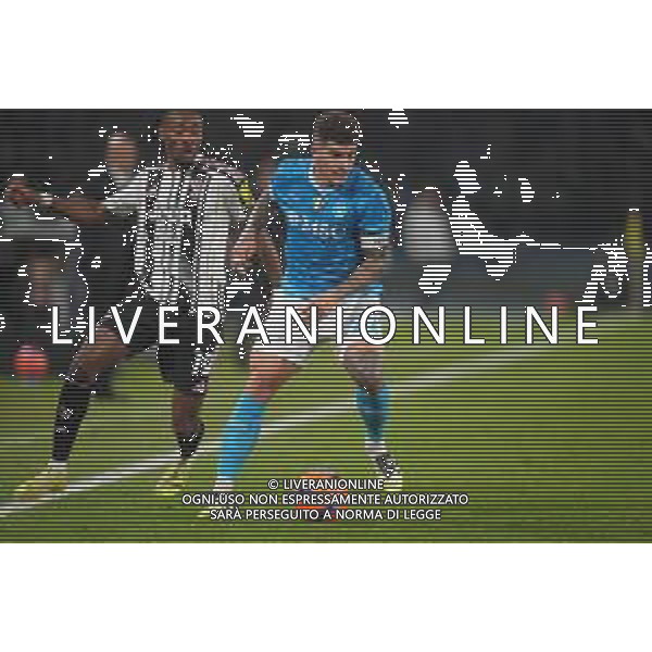 TVPM Napoli, Juventus Nella Foto: Giovanni Di Lorenzo, Khephren Thuram Foto Mosca, Ag.Liverani -TVPM Napoli - Juventus Campionato Calcio Serie A 07.12.2025