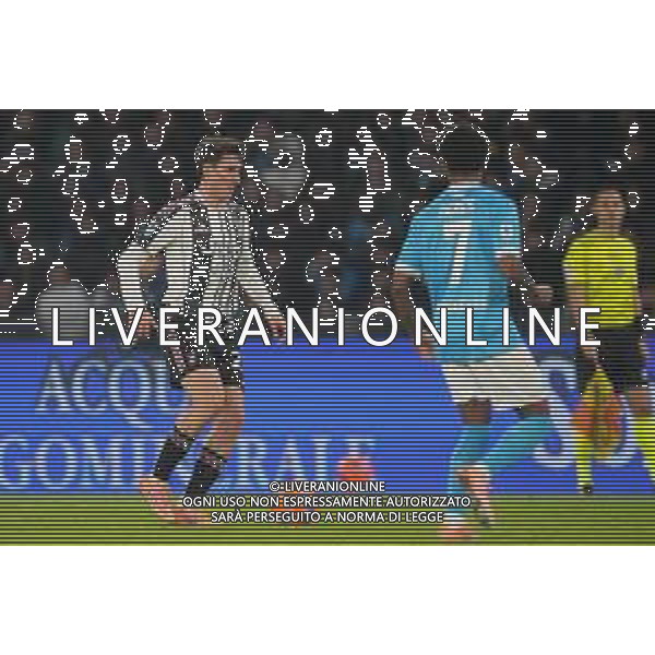 TVPM Napoli, Juventus Nella Foto: Andrea Cambiaso Foto Mosca, Ag.Liverani -TVPM Napoli - Juventus Campionato Calcio Serie A 07.12.2025