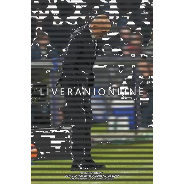 TVPM Napoli, Juventus Nella Foto: delusione Luciano Spalletti Foto Mosca, Ag.Liverani -TVPM Napoli - Juventus Campionato Calcio Serie A 07.12.2025