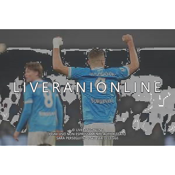 TVPM Napoli, Juventus Nella Foto: esultanza Alessandro Buongiorno Foto Mosca, Ag.Liverani -TVPM Napoli - Juventus Campionato Calcio Serie A 07.12.2025