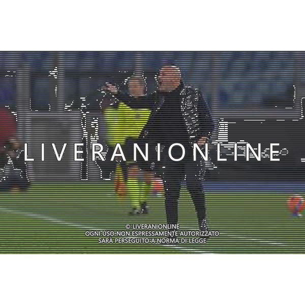 Lazio vs Bologna Campionato Serie A Enilive - 14 Giornata Stadio Olimpico - Roma 07-12-2025 nella foto Vincenzo Italiano Foto Federico Gaetano - ag Aldo liverani