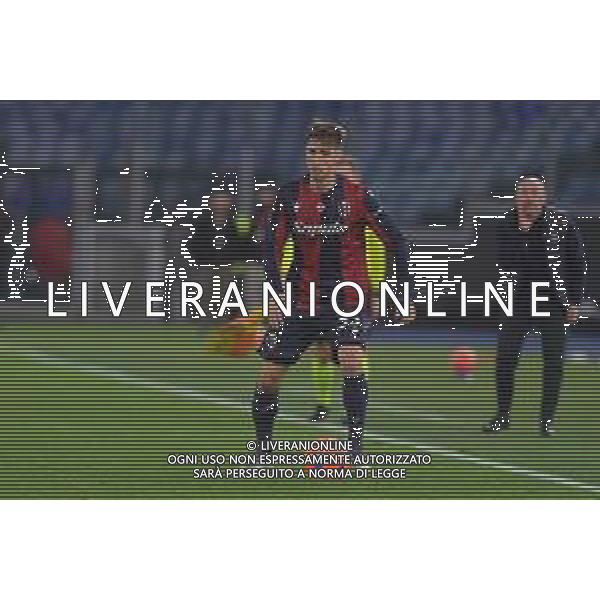 Lazio vs Bologna Campionato Serie A Enilive - 14 Giornata Stadio Olimpico - Roma 07-12-2025 nella foto Juan Miranda Foto Federico Gaetano - ag Aldo liverani