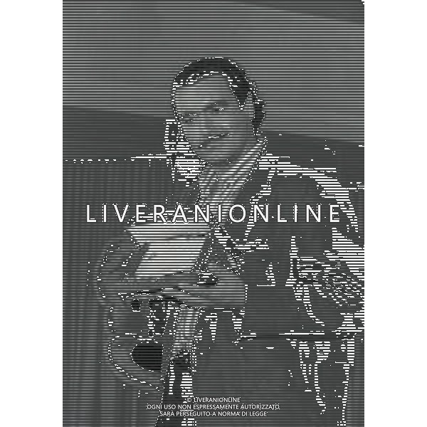 NEG-1987 CAMPIONE D\'ITALIA PREMIAZIONE MASCHERE D\'ARGENTO NELLA FOTO DIEGO ABATANTUONO AG ALDO LIVERANI SAS