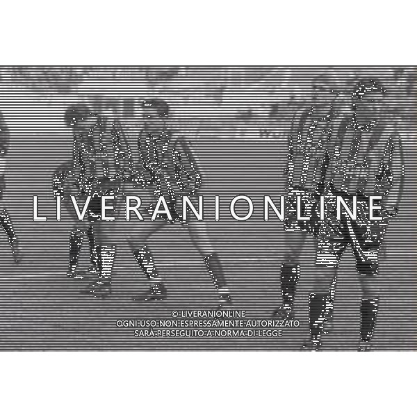 NEG-15-12-1991 MILANO CAMPIONATO DI CALCIO SERIE A INTER-GENOA 2-2 NELLA FOTO MASSIMO CIOCCI-DINO BAGGIO-JURGEN KLINSMANN AG ALDO LIVERANI SAS