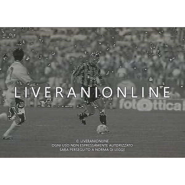 NEG-21-09-1991 ROMA-CAMPIONATO DI CALCIO SERIE A LAZIO-INTER 0-1 NELLA FOTO GIUSEPPE BERGOMI AG ALDO LIVERANI SAS