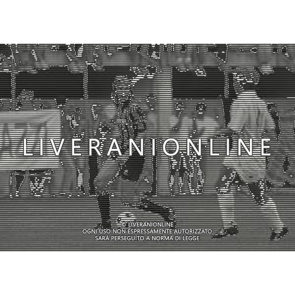 NEG-1991 LEFFE- PARTITA AMICHEVOLE LEFFE-ATALANTA NELLA FOTO GLENN STROMBERG AG ALDO LIVERANI SAS