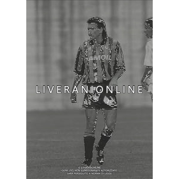 NEG-1991 LEFFE- PARTITA AMICHEVOLE LEFFE-ATALANTA NELLA FOTO CARLOS BIANCHEZI AG ALDO LIVERANI SAS