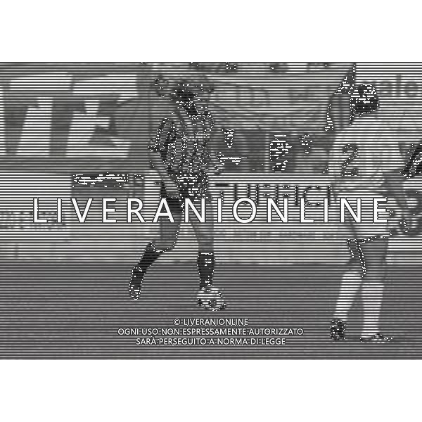 NEG-1991 LEFFE- PARTITA AMICHEVOLE LEFFE-ATALANTA NELLA FOTO GLENN STROMBERG AG ALDO LIVERANI SAS