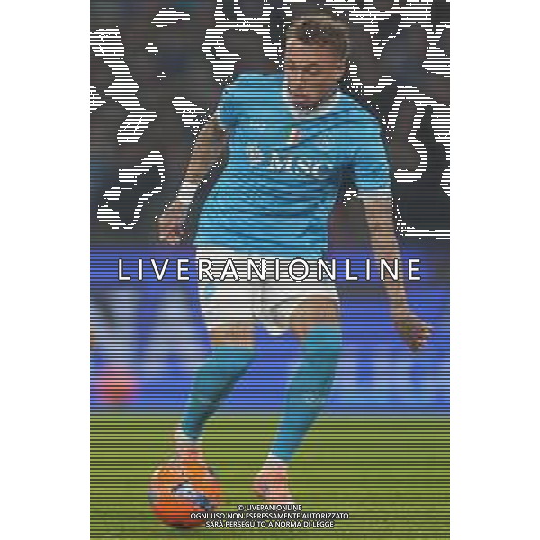 NAPOLI JUVE NELLA FOTO : Noa Lang FOTO MOSCA-AGENZIA ALDO LIVERANI -TVPM Napoli - Juventus Campionato Calcio Serie A 07.12.2025