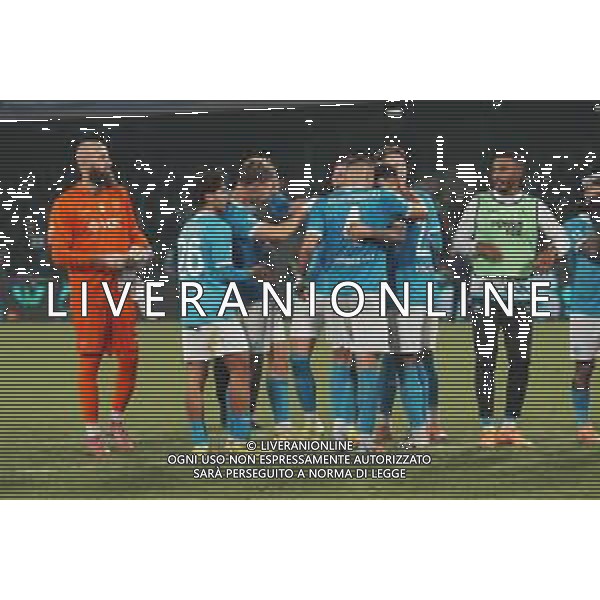 TVPM Napoli, Juventus Nella Foto: esultanza fine gara Foto Mosca, Ag.Liverani -TVPM Napoli - Juventus Campionato Calcio Serie A 07.12.2025