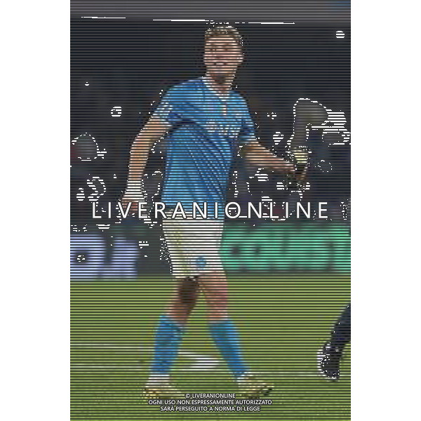 TVPM Napoli, Juventus Nella Foto: esultanza fine gara Rasmus Hojlund Foto Mosca, Ag.Liverani -TVPM Napoli - Juventus Campionato Calcio Serie A 07.12.2025