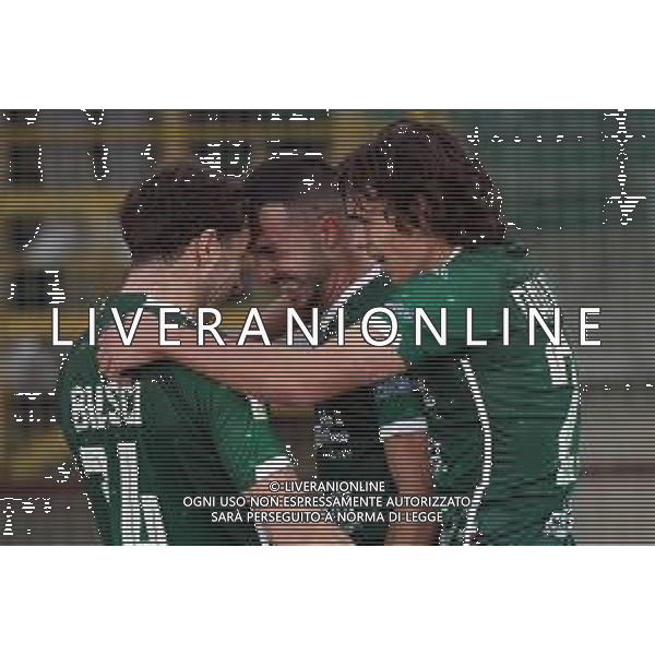 TVPM Avellino, Venezia Nella Foto: esultanza Filippo Missori Foto Mosca, Ag.Liverani -TVPM Avellino - Venezia Campionato Calcio Serie B 08.12.2025