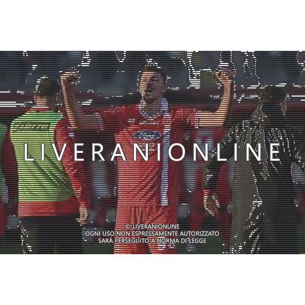 TVRG Monza vs Sudtirol nella foto Mirko Maric (Monza) esultanza dopo il gol dell\'1 a 0 Monza 08-12-2025 U-Power Stadium Monza vs Sudtirol Campionato Serie BKT - 15a giornata foto Roberto Garavaglia/Agenzia Aldo Liverani sas